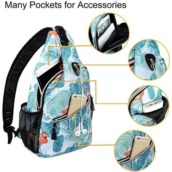 Sling Backpack Cruise Beach Travel Hiking Daypack Crossbody Shoulder‎ Bag… - Picture 3 of 7